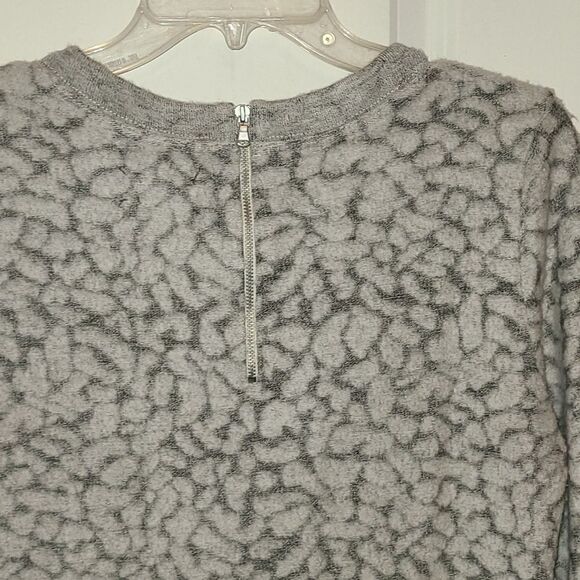 Lou & Gray Cozy Gray Textures Sweater Dress - Picture 9 of 12